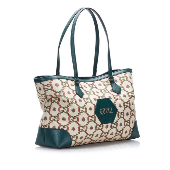Gucci Ophidia Centennial Flower GG canvas medium tote - Picture 5 of 16